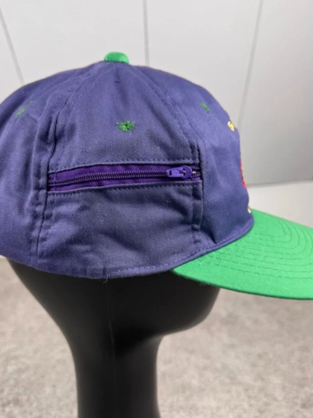 Vintage 90’s Banff Canada Leaves Baseball Hat Cap National Park Fall Autumn